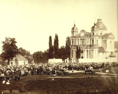 Столица Литвы до 1 мировой войны.