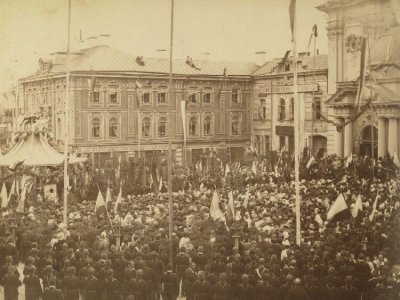 Столица Литвы до 1 мировой войны.